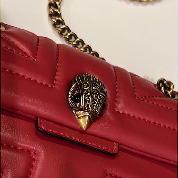 New Kurt Geiger London Kensington Bag Soft quilted leather golden chain - Picture 3 of 9